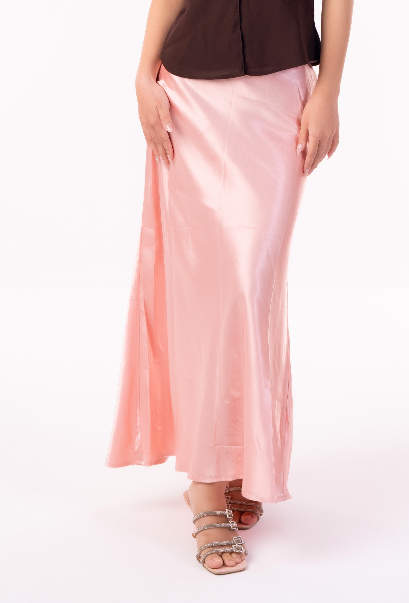 Baby Maxi Skirt (Blush Pink)