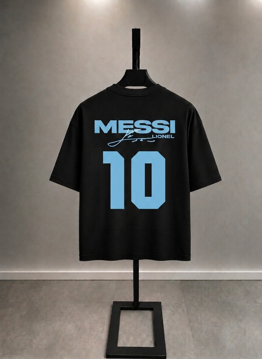 MESSI PRINTED DROP SHOULDER