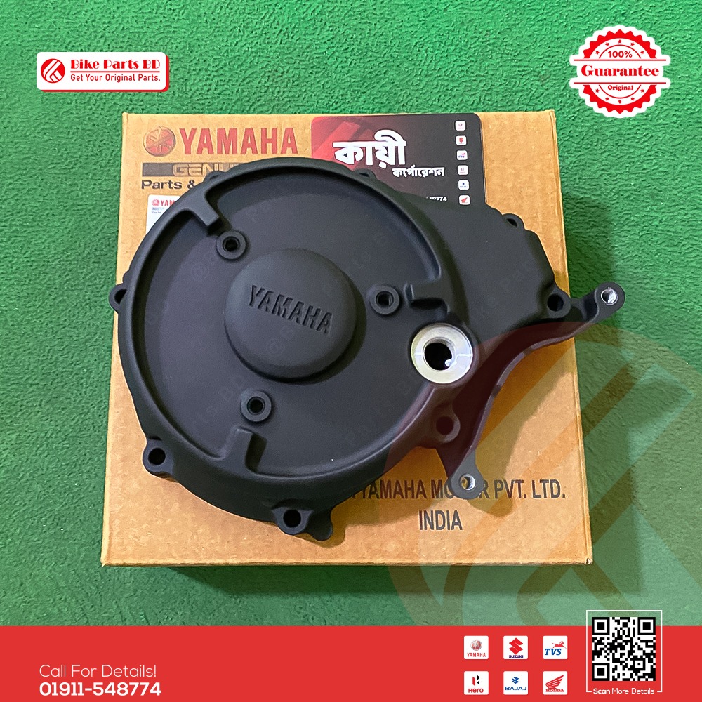 Magnet Side Cover (Cover Crankcase 1) for Yamaha FZ-S Fi Hybrid bike. thumbnail 2