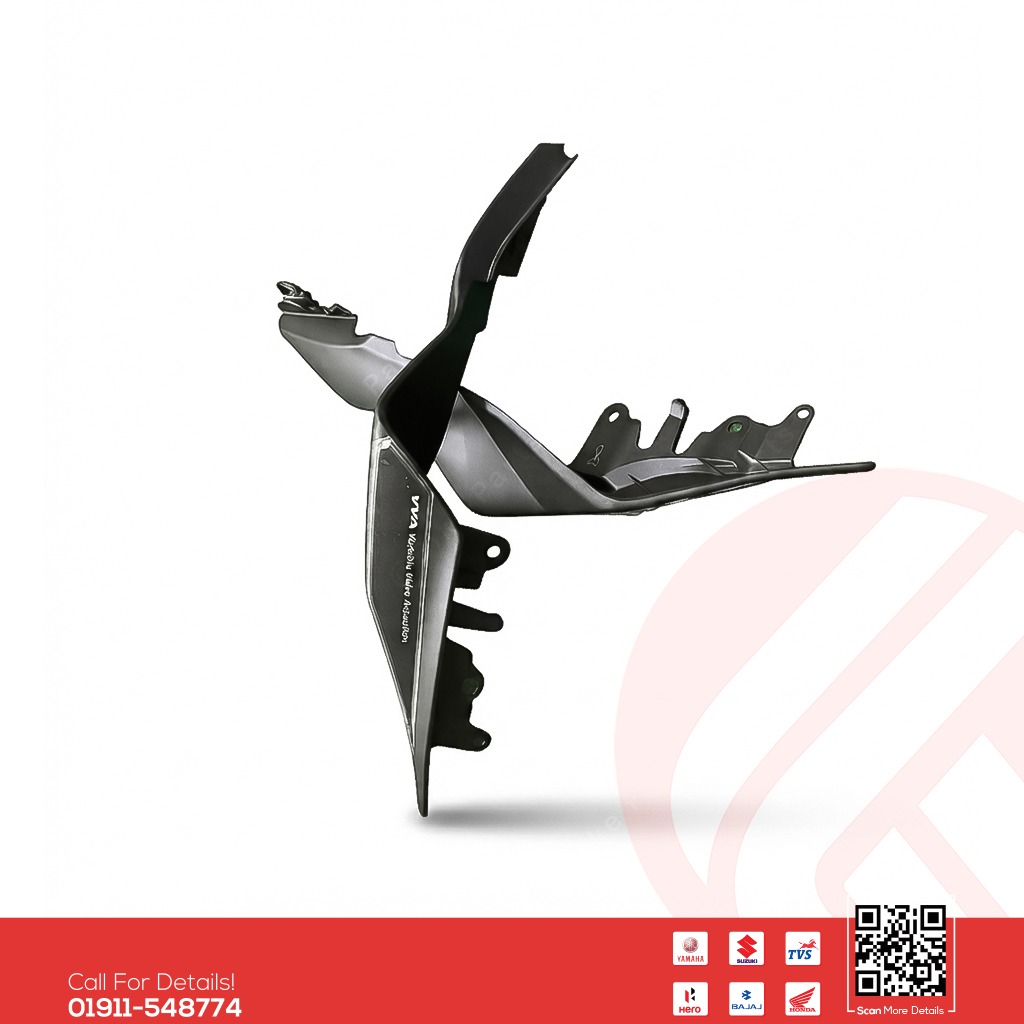 Back Panel for Yamaha R15 V4 (Mat Black-BS7) Bike.