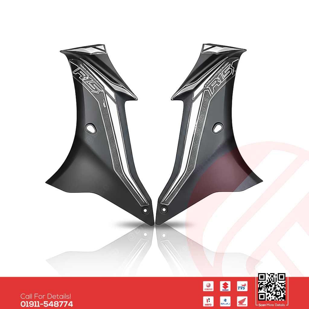 1/2 Part for Yamaha R15 V4 (Mat Black Colour) bike.