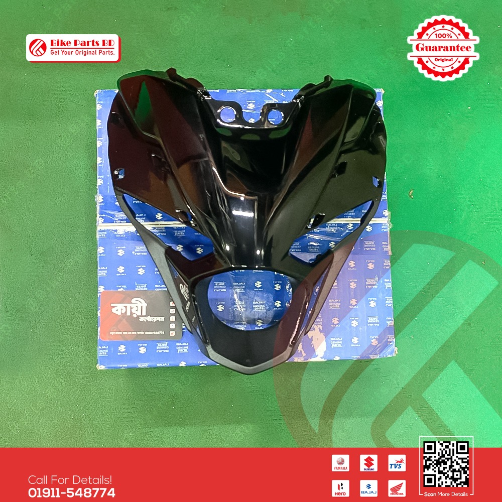 Headlight Mask for Bajaj N160 bike.