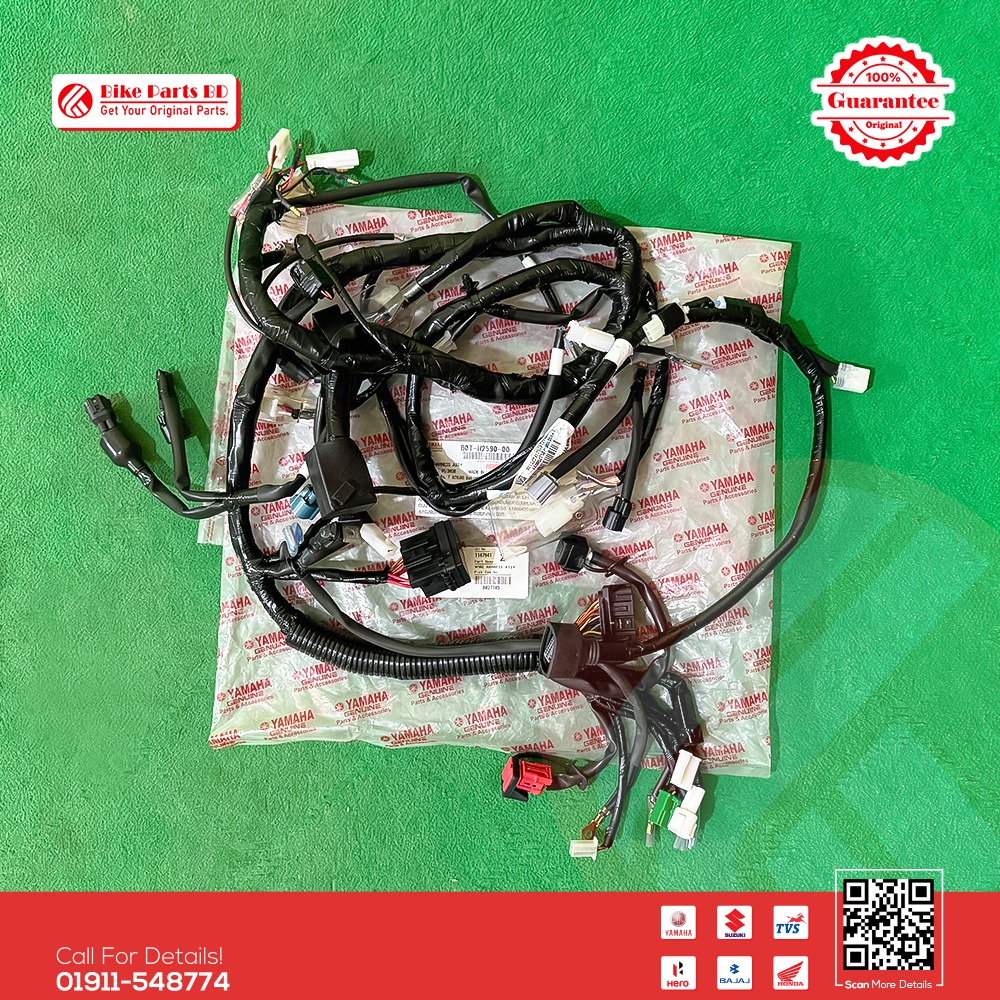 Harness Wiring Assy for Yamaha R15 V3 BS6 bike.