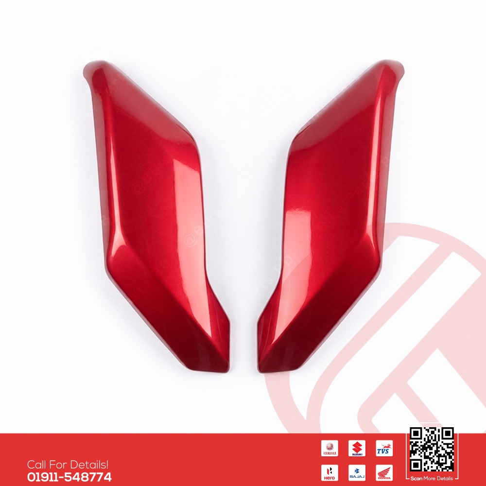 Air Scoop for Yamaha FZS V4 (Majesty Red Colour) bike.