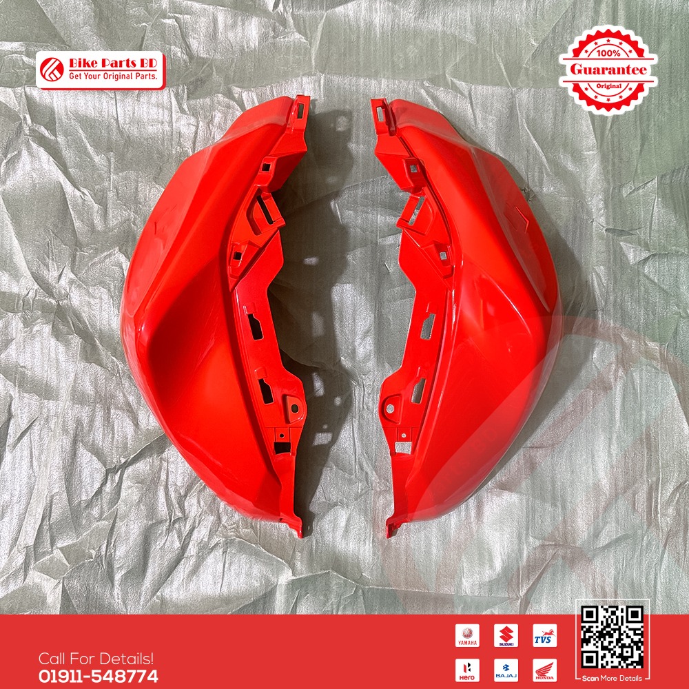 Tanky Kan for Suzuki Gixxer Fi Abs (Silver-Color) bike. thumbnail 2