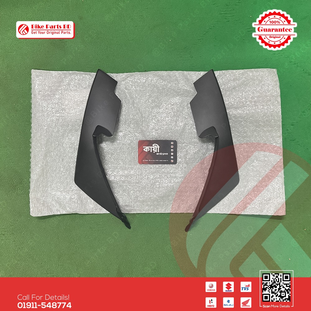 3/4 Part for Yamaha R15 V3 (Mat Black) bike.