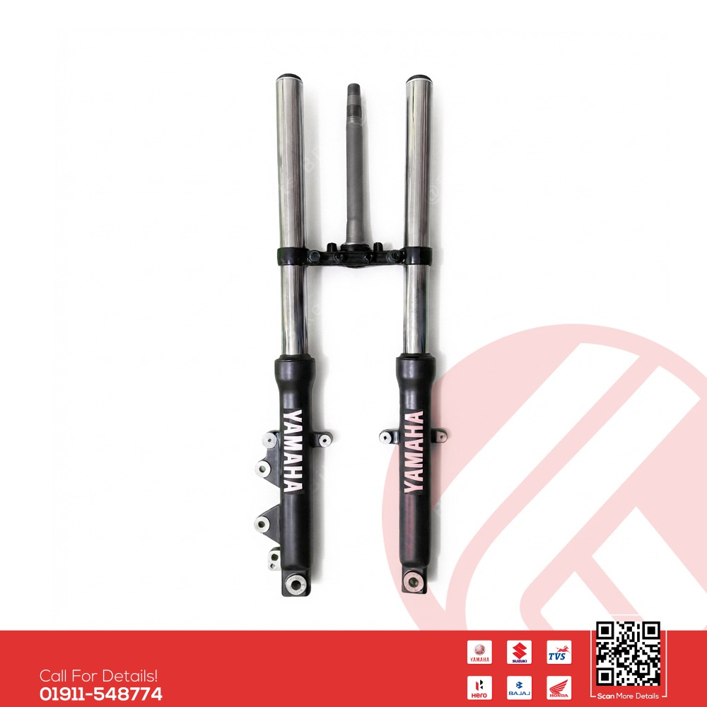 Fork Assembly for Yamaha FZ25 bike.