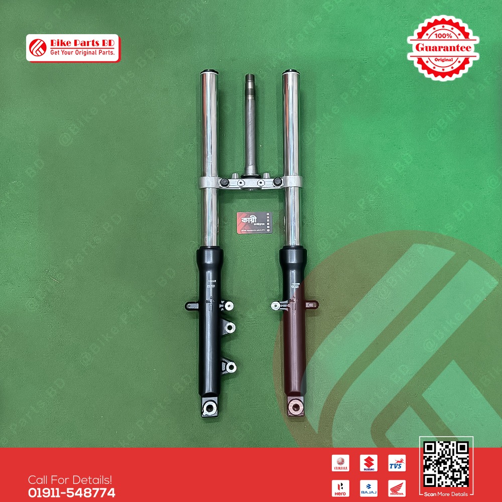 Fork Assembly for Yamaha FZS V1, FZS V2 (Single Disk), Fazer V1 & Fazer V2 bike. thumbnail 2