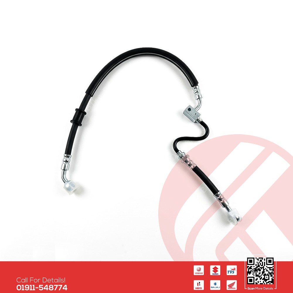 Brake Hose Pipe (Front-B) for Yamaha FZS V3, FZS V4, R15 V3, MT15 V1 (Single Chanel Abs) bike