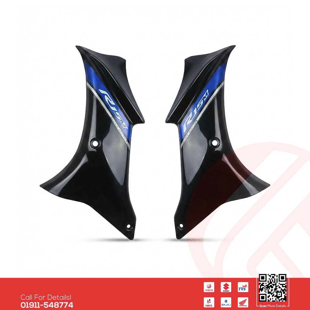 1/2 Part For Yamaha R15M  (YZF155-A R15S Mat Black 2) Bike.
