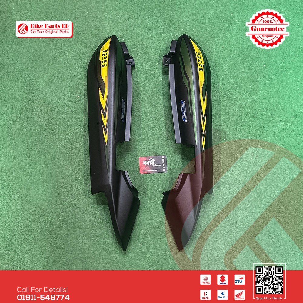 Back Panel (Arrmy Color) for Yamaha Saluto 125 (Arrmy Color) bike.