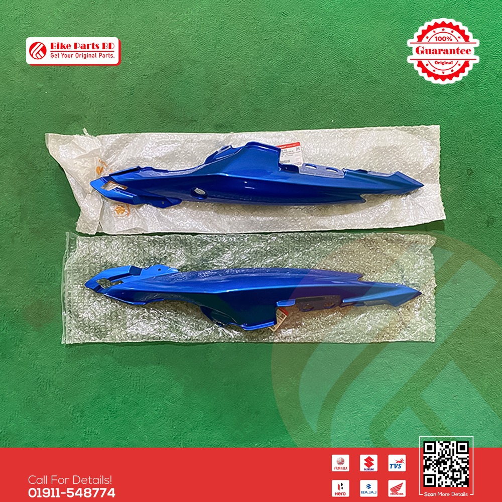 Back Panel (Blue Colour) for Suzuki Gixxer & Gixxer SF (New Model) bike.