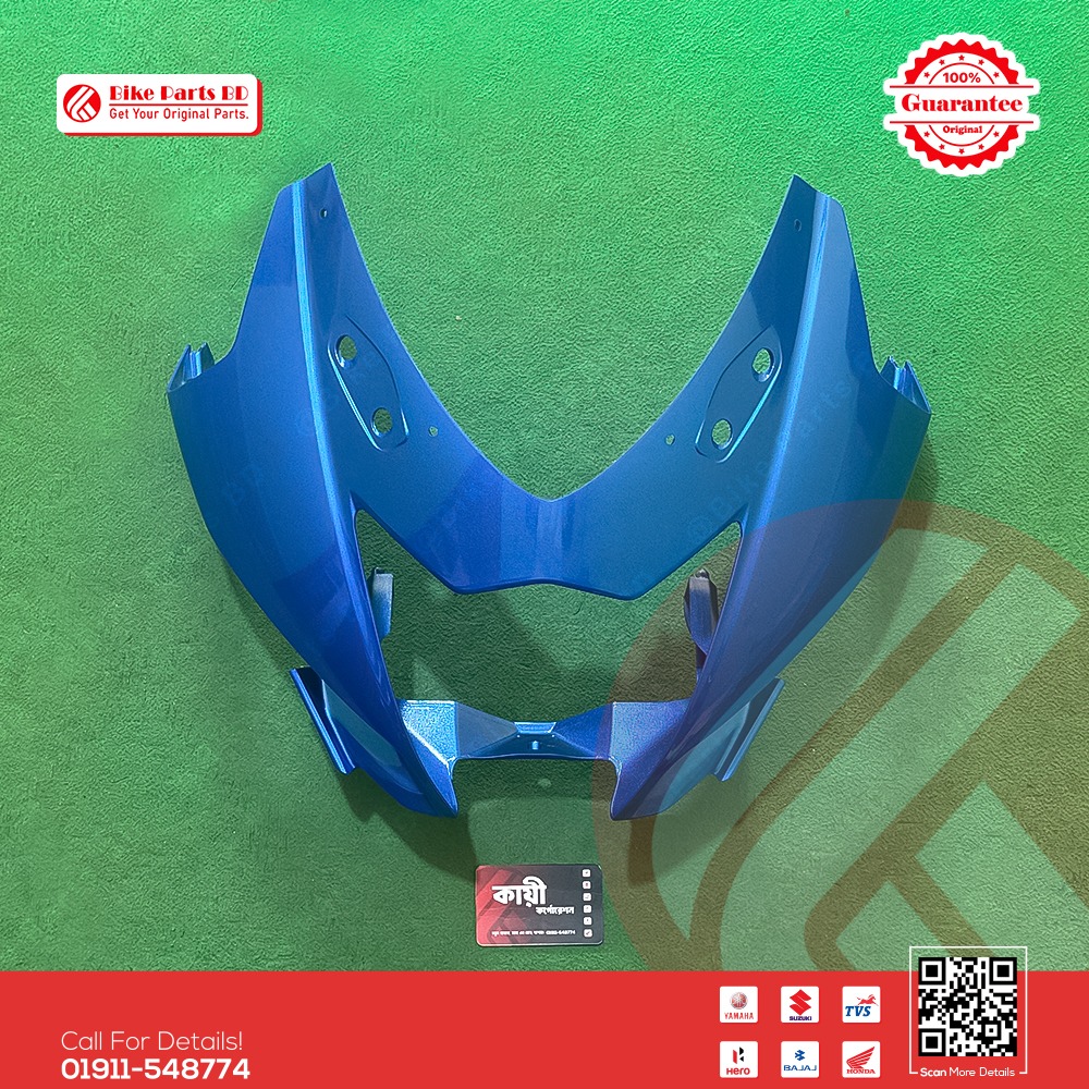 Metershed-Faring for Suzuki Gixxer SF (Old Model-Blue Color) bike.