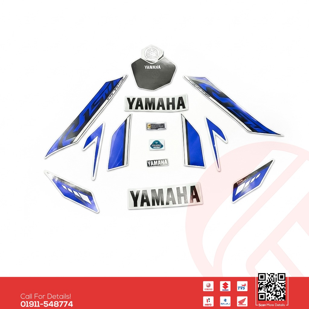 Full Set Sticker for Yamaha R15M Carbon Edition BS7 bike.