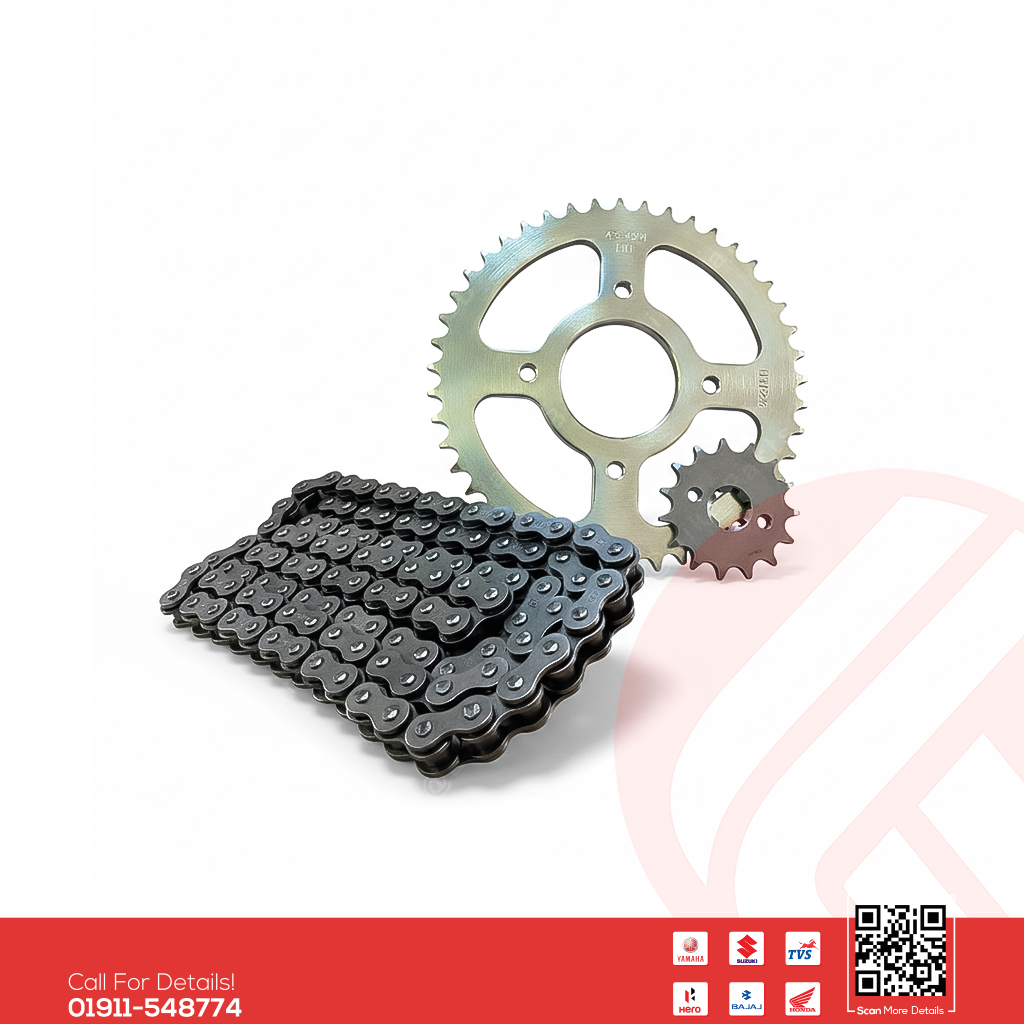 Chain Sprocket set for Suzuki Gixxer, Gixxer SF (Old & New) bike.