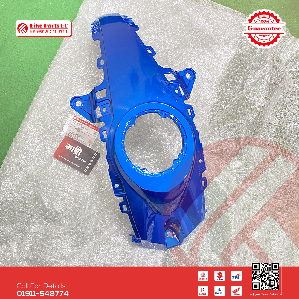 Cover Top (Glossy Blue) for Suzuki Gixxer & Gixxer SF (Old Model) bike. thumbnail 2