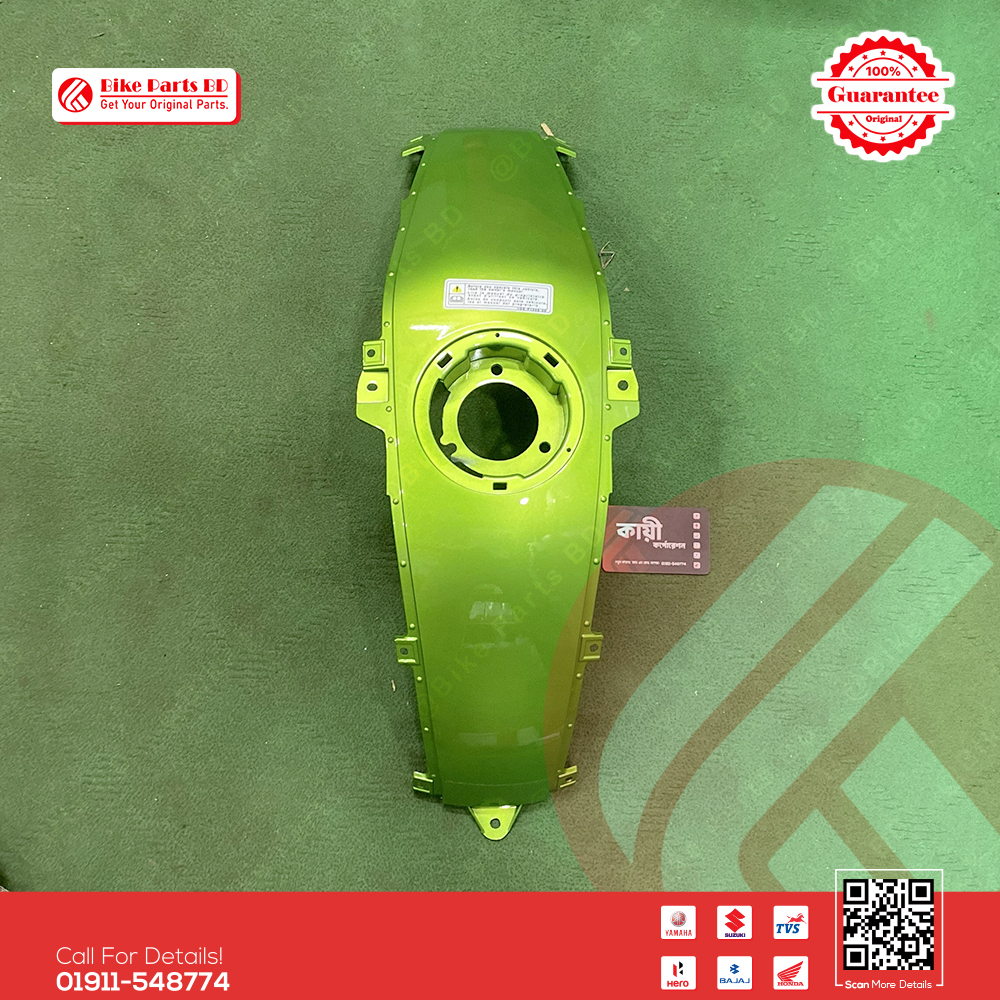 Cover Top (Green Colour) for Yamaha FZS V1 & FAZER V1 (Black Colour) bike.