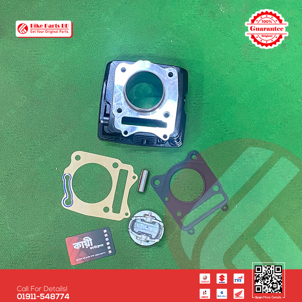 Cylinder Head Assy for TVS RTR 4V bike.