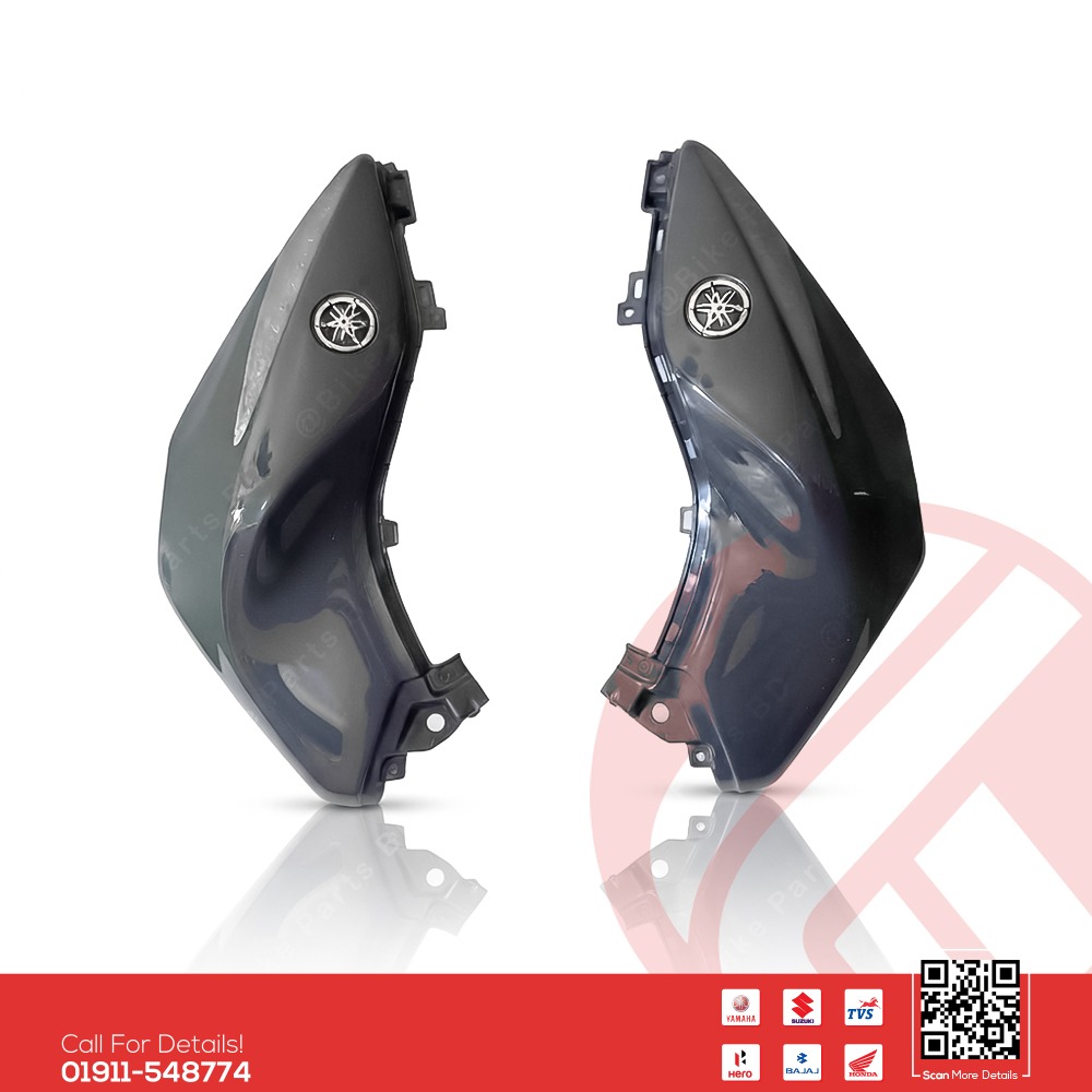 Tanky Box (Cyan Storm Color) for Yamaha MT15 V2 bike.