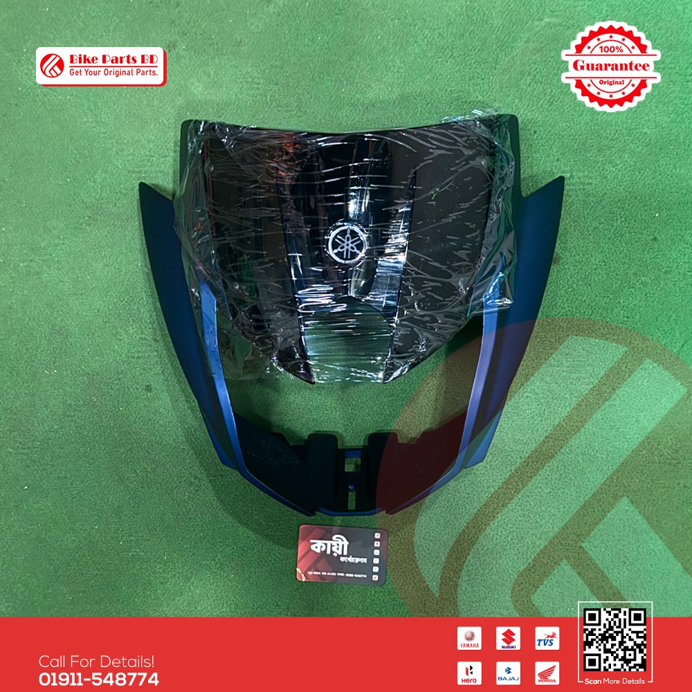 Metershed-Faring (Mat Blue Color) for Yamaha Saluto 125cc bike.