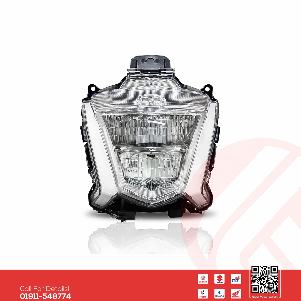 Headlight Assy for Yamaha FZS V4 bike.