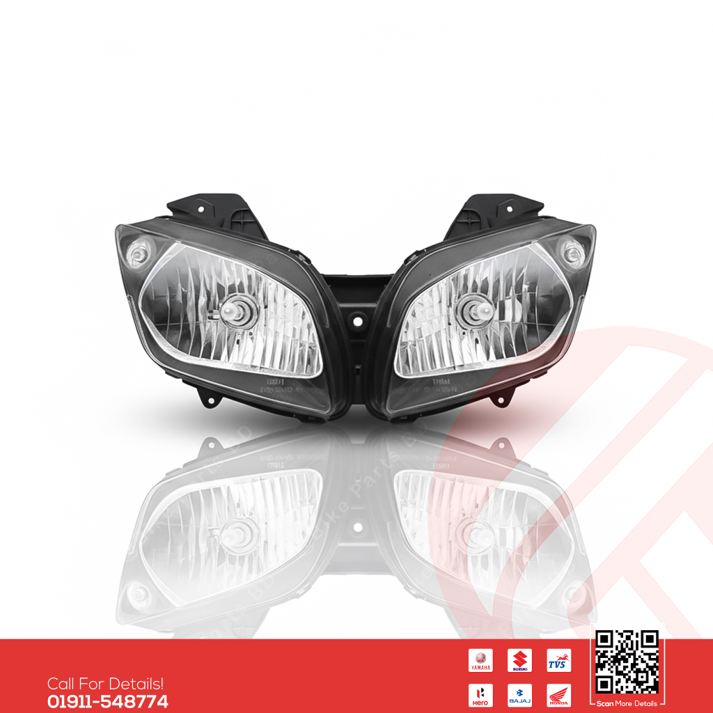 Headlight Assy for Yamaha R15 V2 bike. thumbnail 1