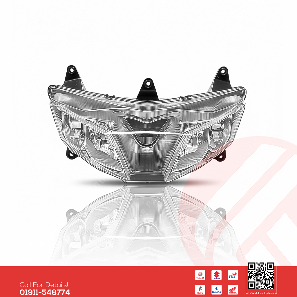 Headlight Assy for Yamaha R15 V3 bike.