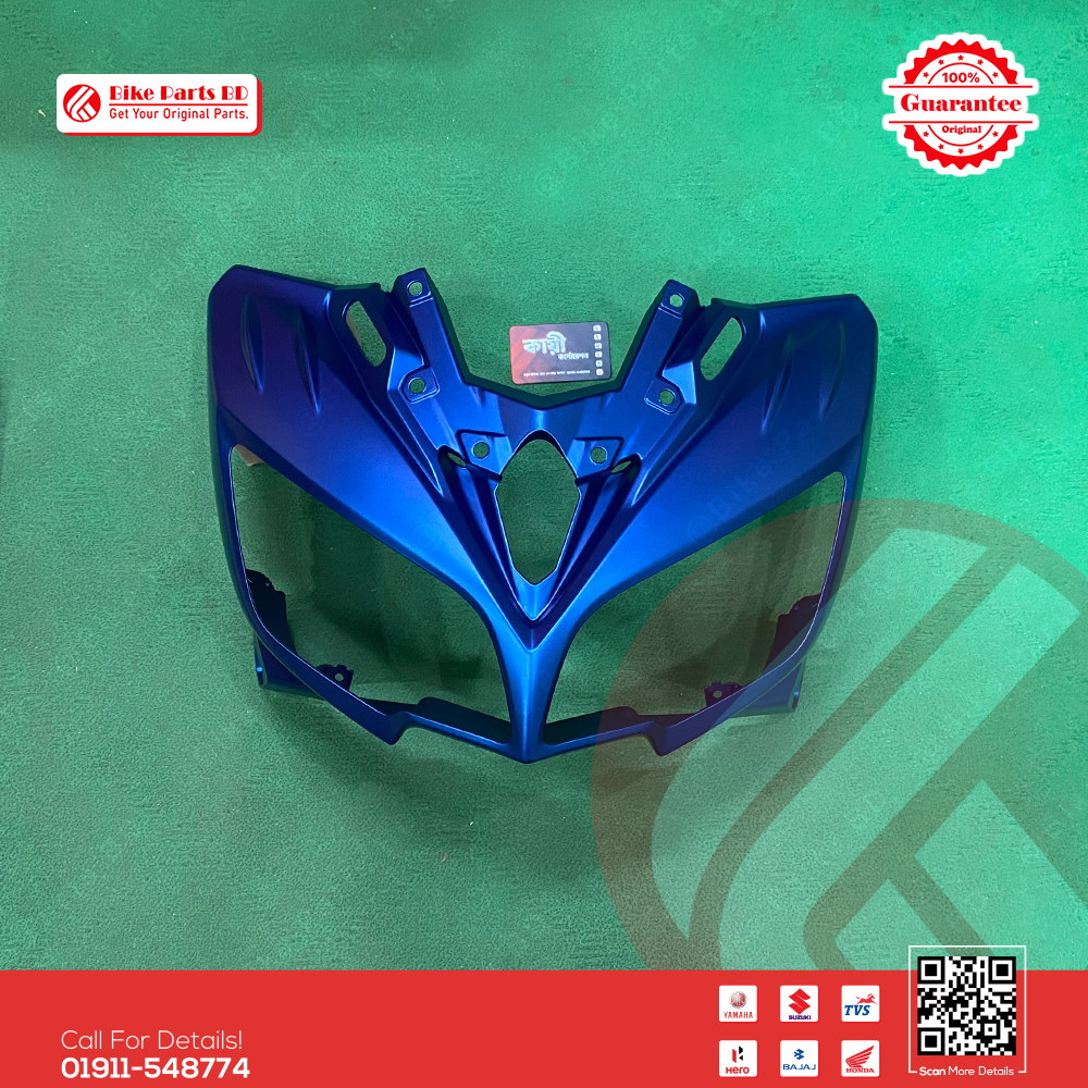 Metershed-Faring for Yamaha Fazer V2 (Matte Blue) bike. thumbnail 2