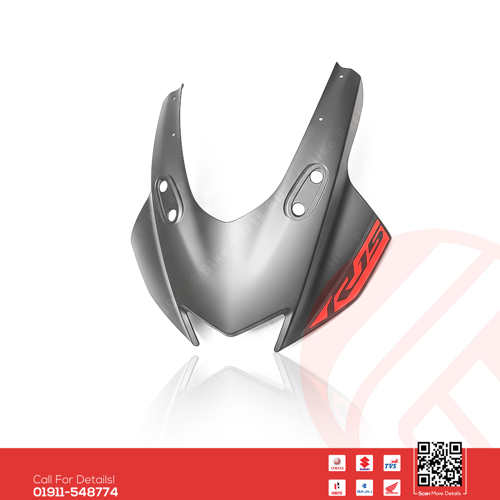 Metershed-Faring for Yamaha R15 V3 (Thunder Grey) bike.
