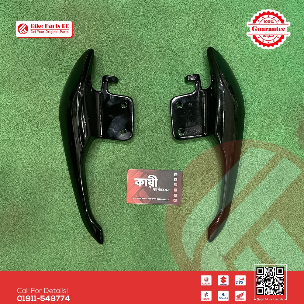 Pillion Handle (Seat Handle Black) for Suzuki Gixxer & Gixxer SF (New Model-Glossy Black Color) bike.