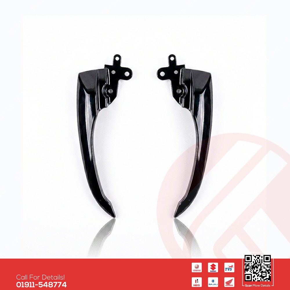 Pillion Handle (Seat Handle Black) for Suzuki Gixxer & Gixxer SF (Old Model-Glossy Black Color) bike.