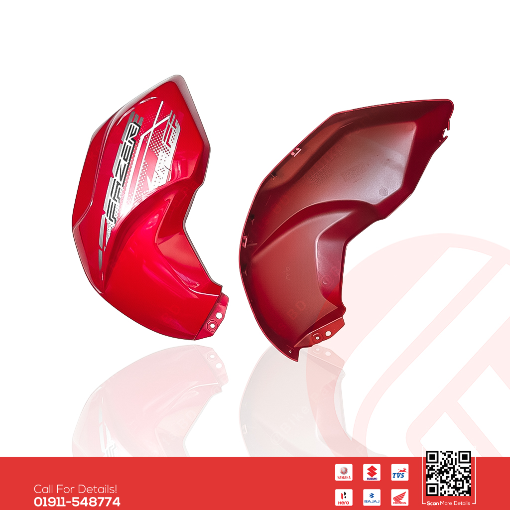Tanky Box for Yamaha FAZER V1 (Red Colour) bike.