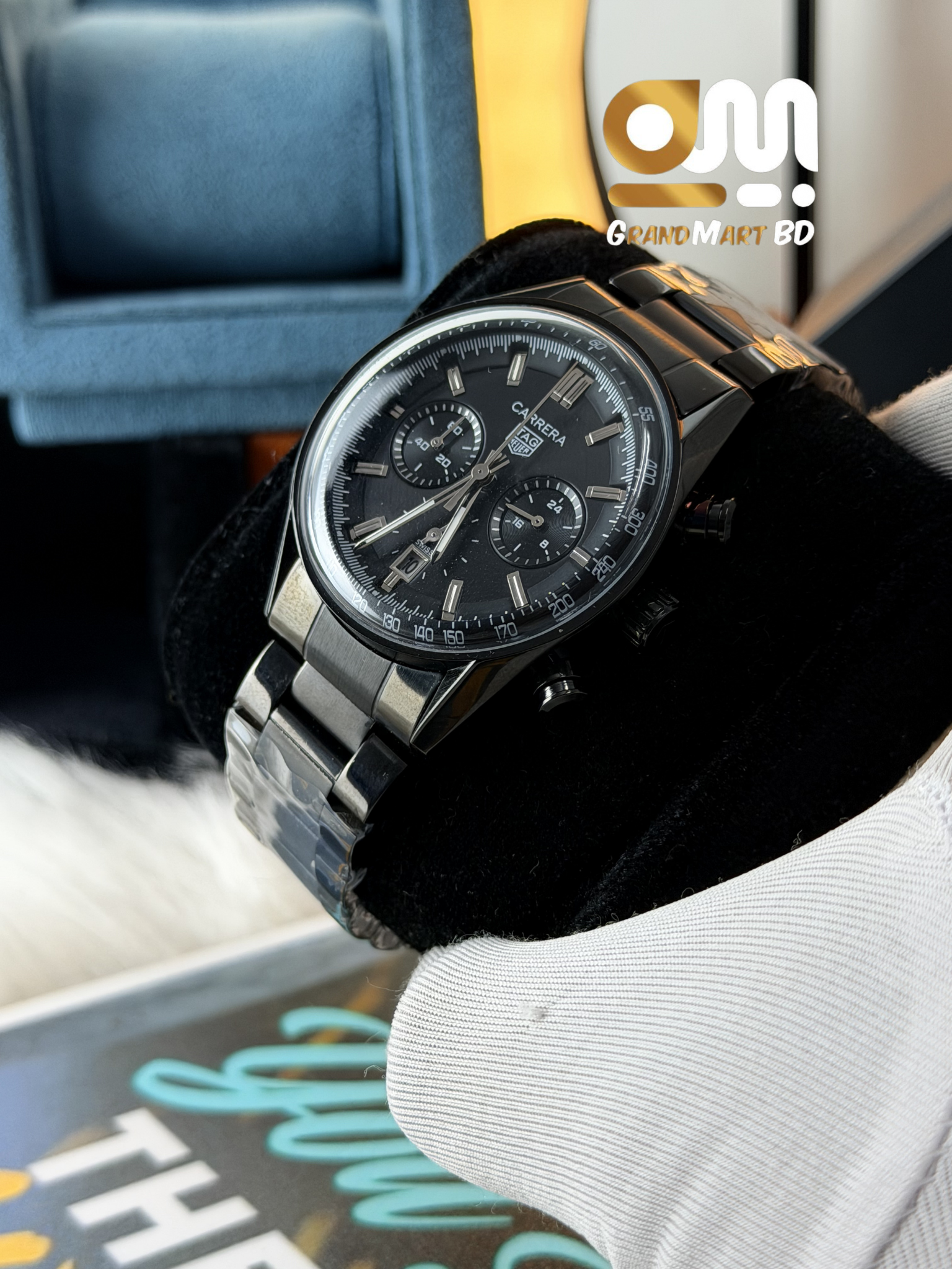 TAG Heuer Carrera Chronograph || Black