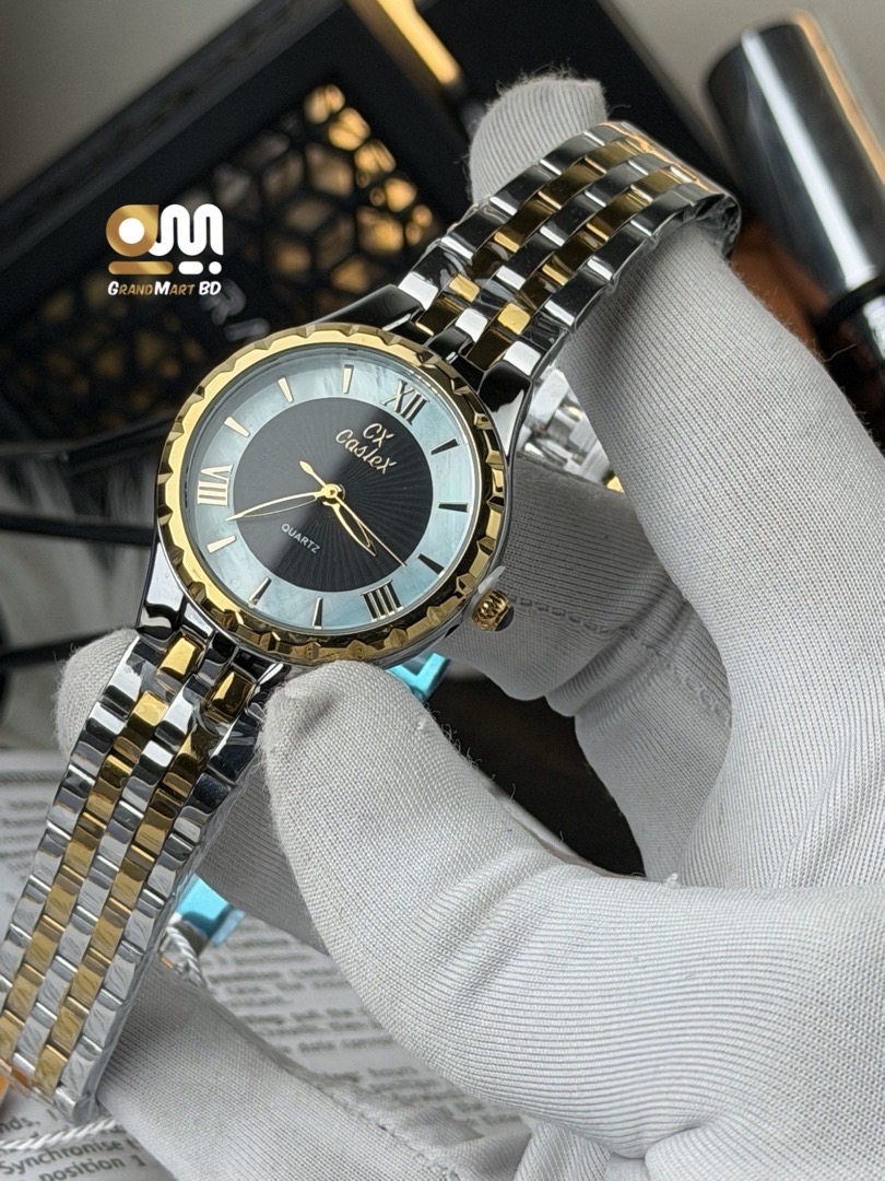 Caslex Girls Two Tone Watch
