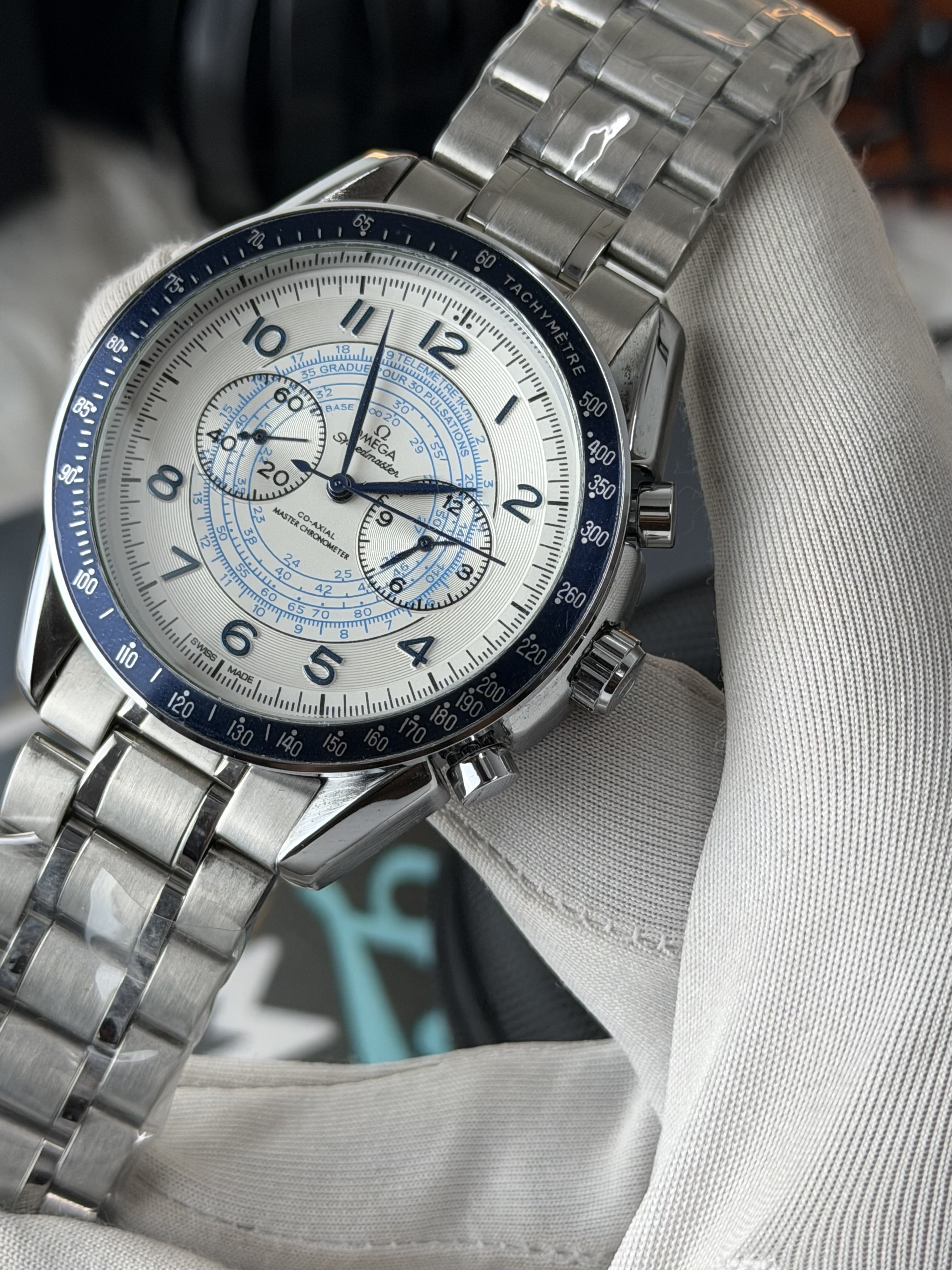 Omega Chronoscope || White Dial