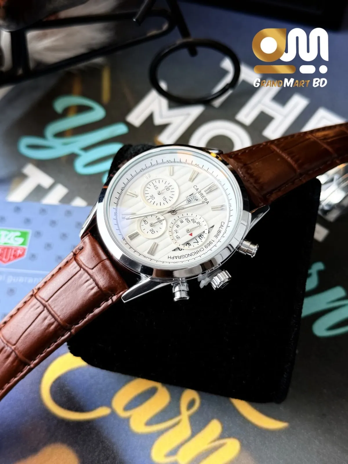 TAG CARREA | WHITE DIAL| ACTIVE CHRONOGRAPH
