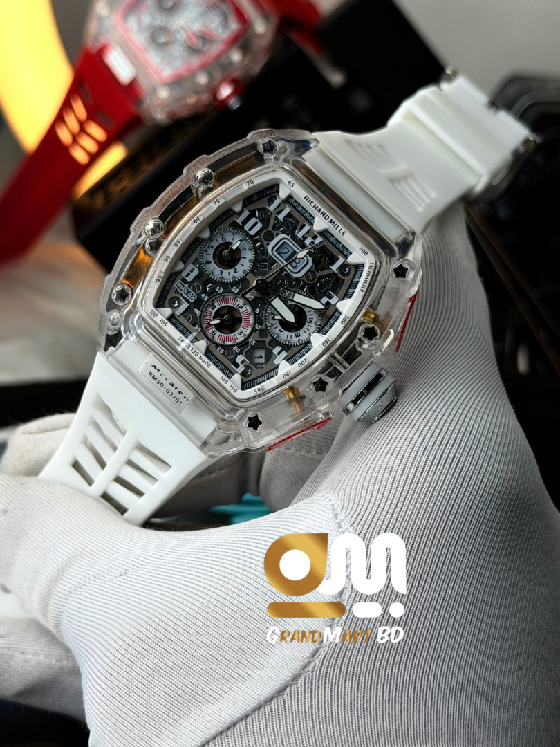 RM ACTIVE CHRONOGRAPH || WHITE STRAP