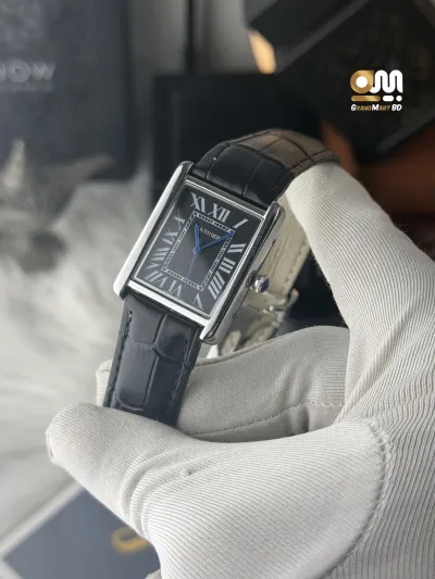 Cartier Tank watch || Black Dial_img_0