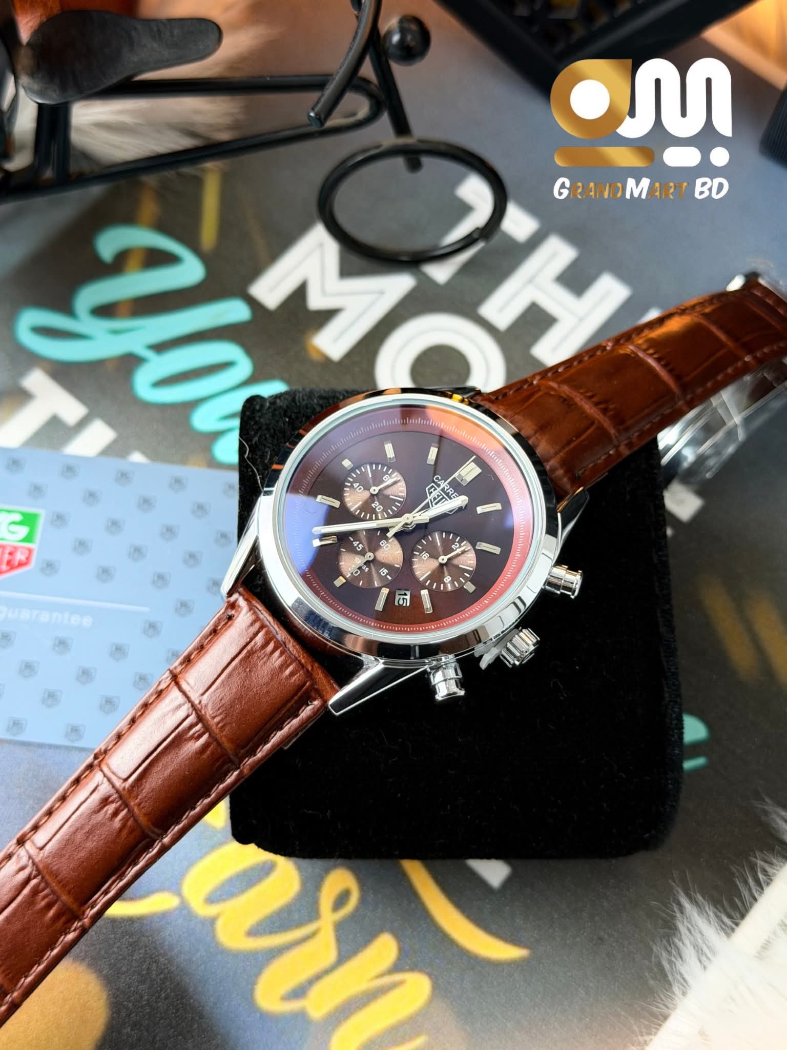 TAG CARREA |MAROONED DIAL| ACTIVE CHRONOGRAPH