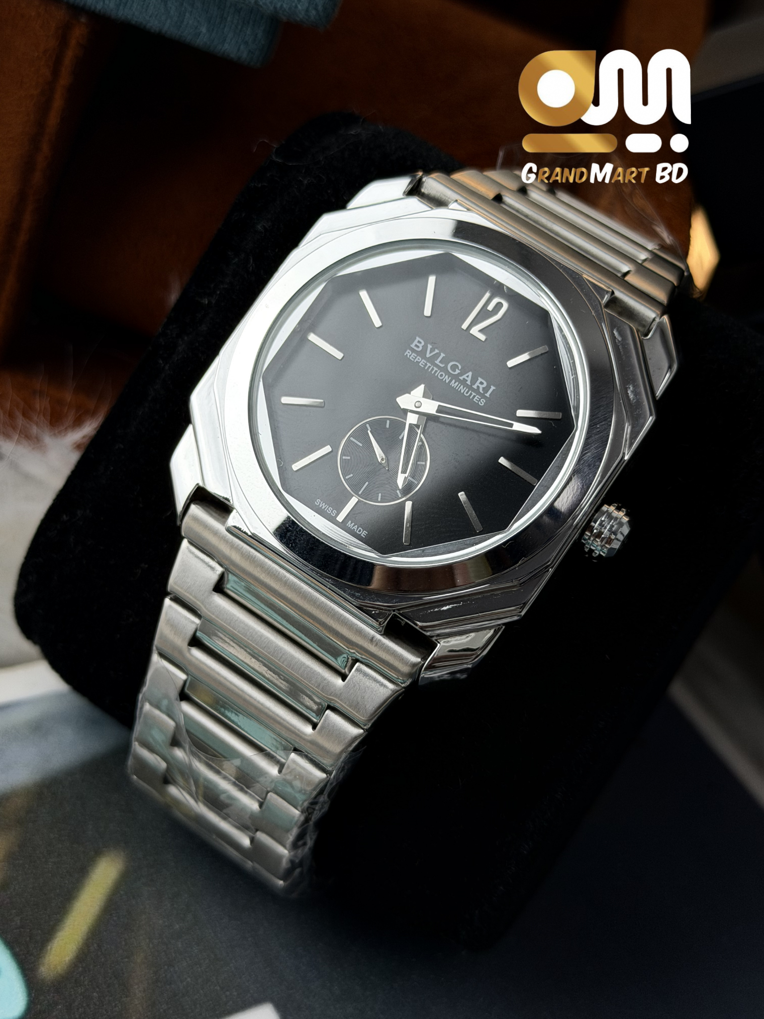 BVLGARI OCTO BLACK DIAL