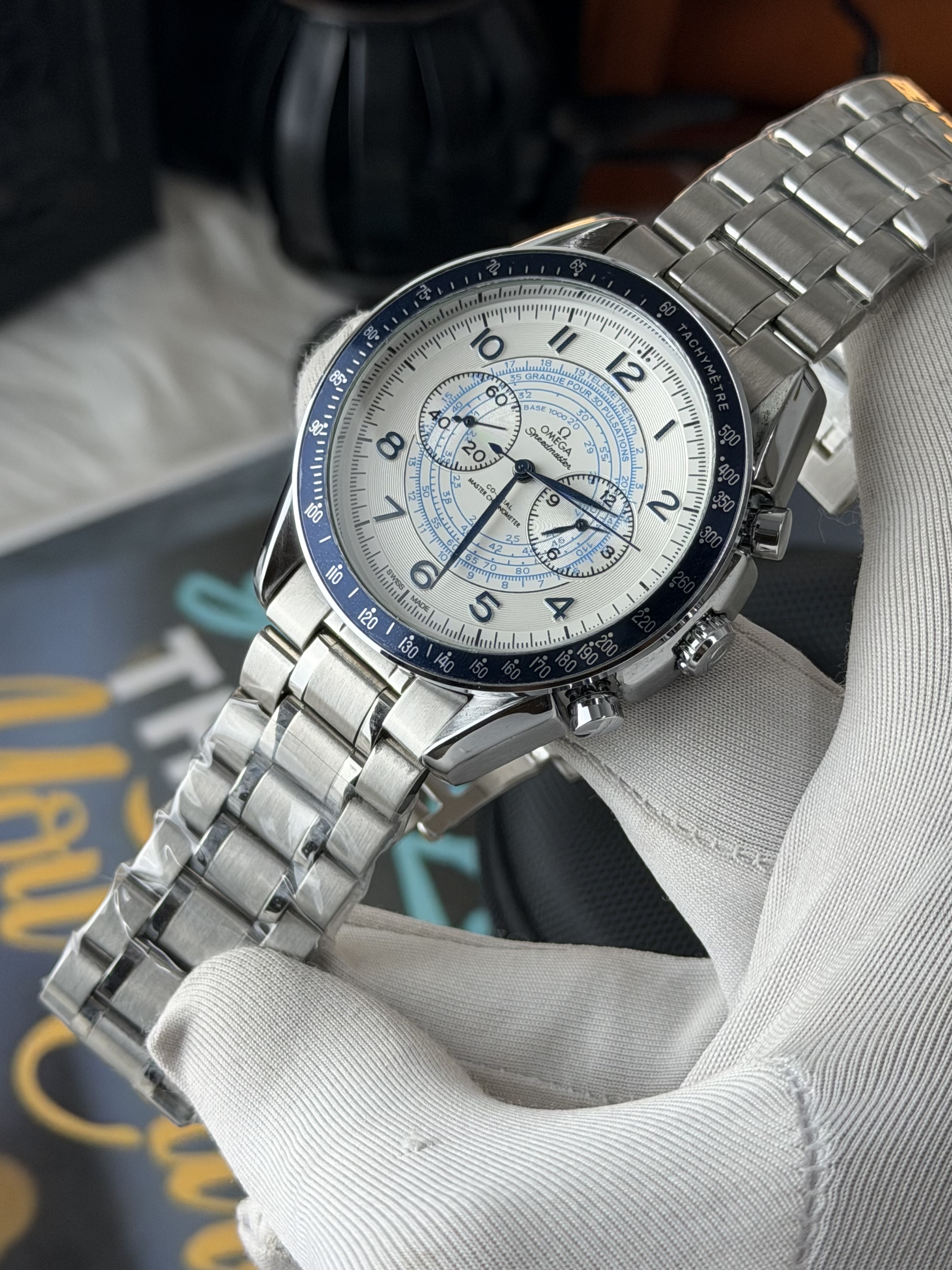 Omega Chronoscope || White Dial_img_1