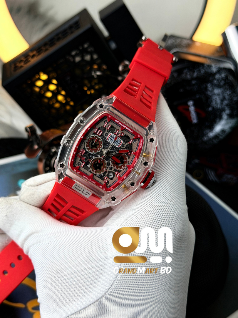 RM ACTIVE CHRONOGRAPH ||RED STRAP_img_1