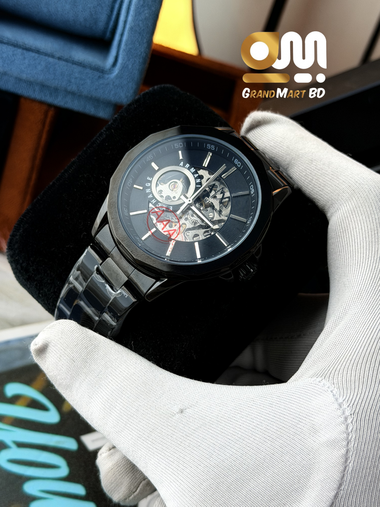 Armani Exchange Full Black_img_1
