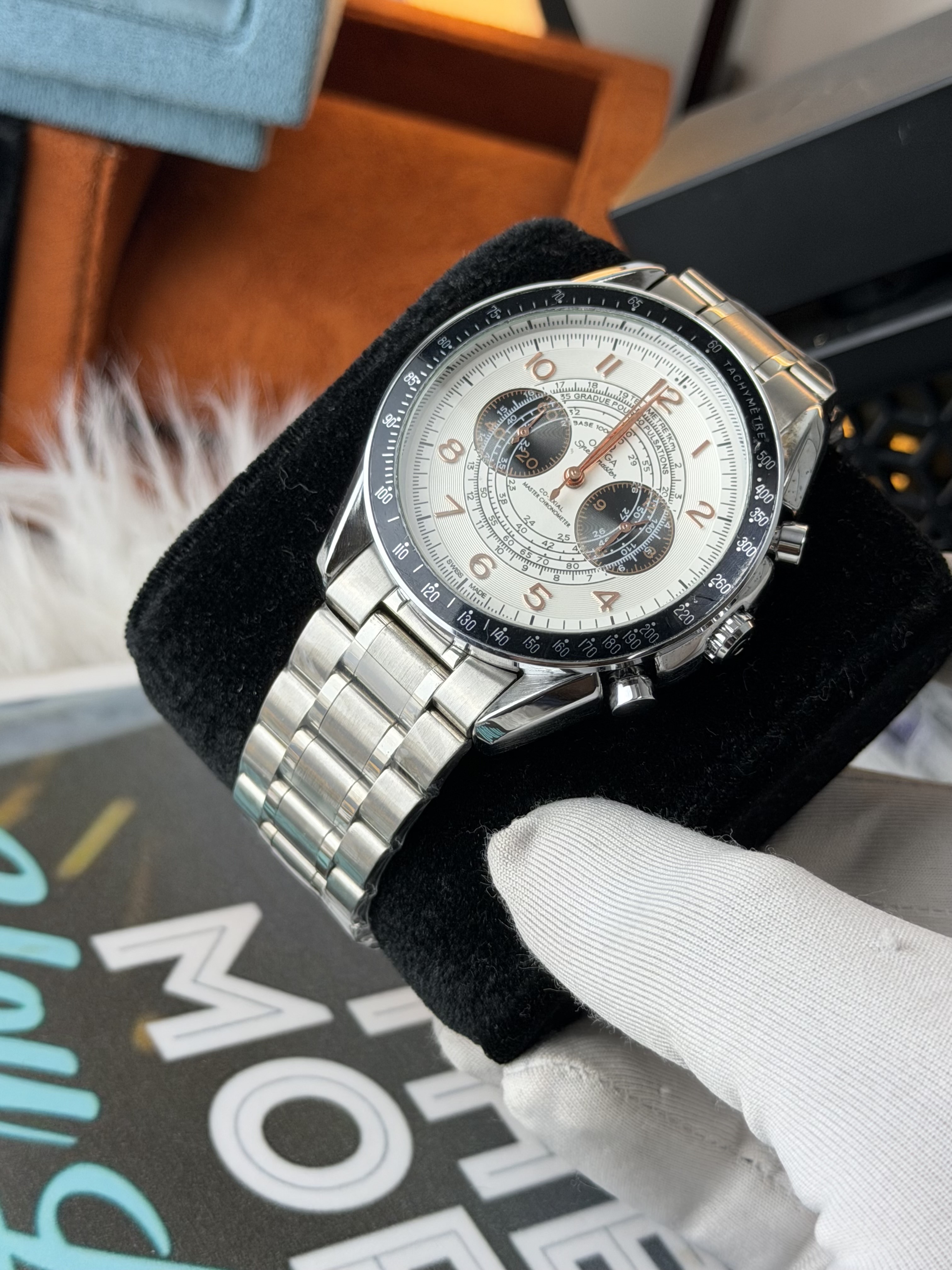 Omega Chronoscope || White Dial_img_1