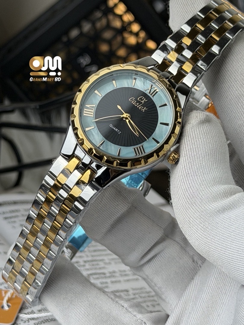 Caslex Girls Two Tone Watch_img_1