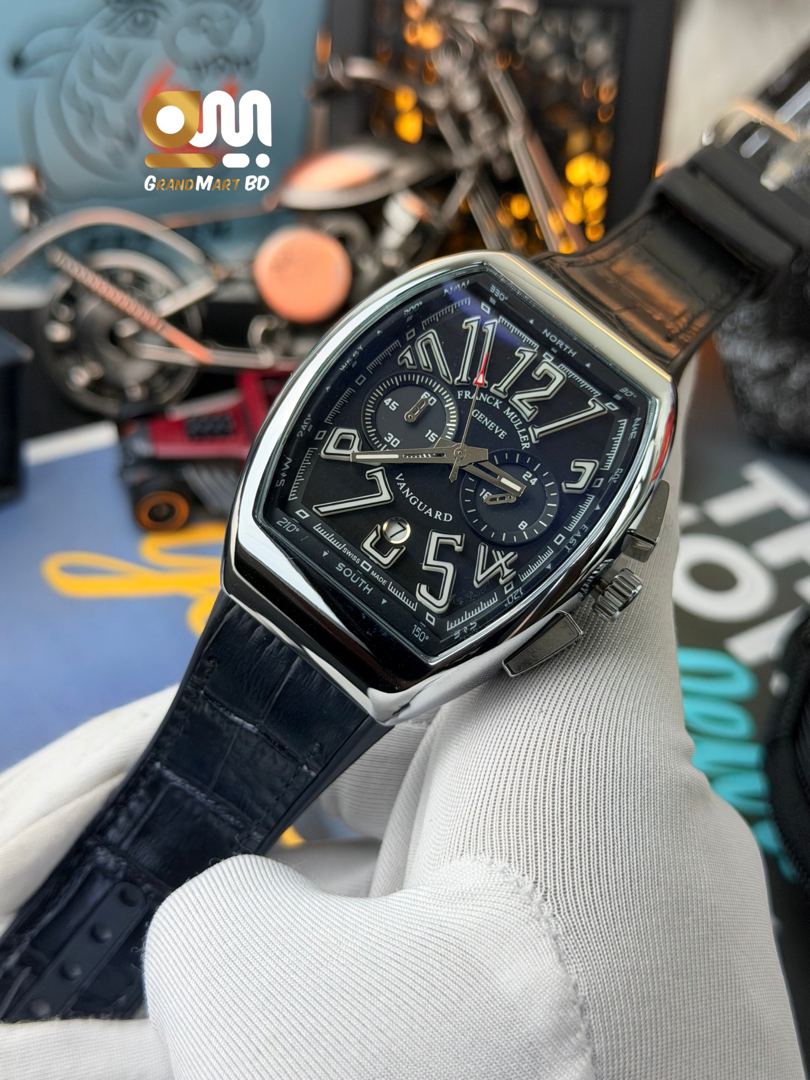 Franck Muller Vanguard Chronograph || Black Dial