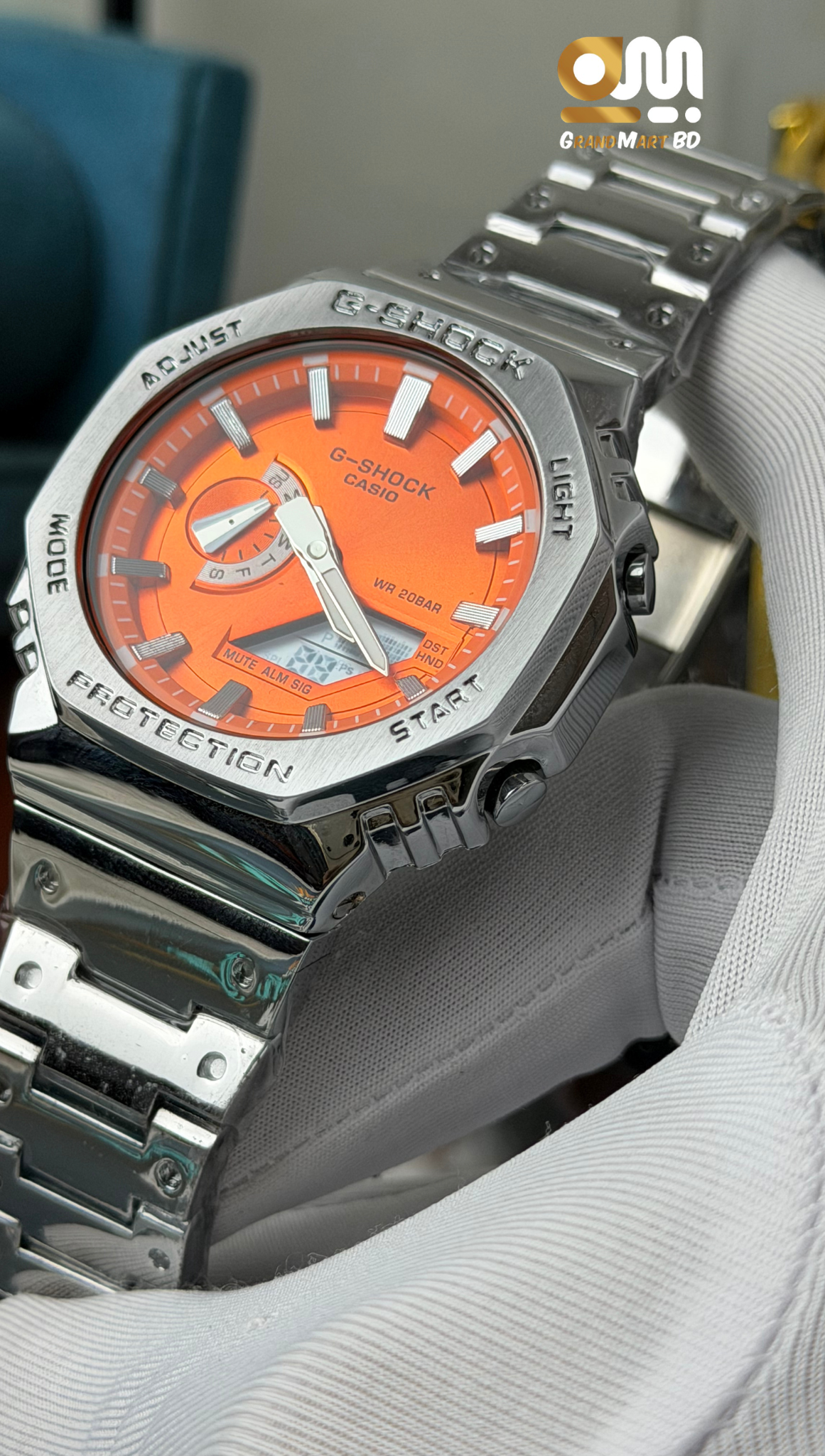 G-Shock GM-2110D-4A watch || Orange Dial_img_0