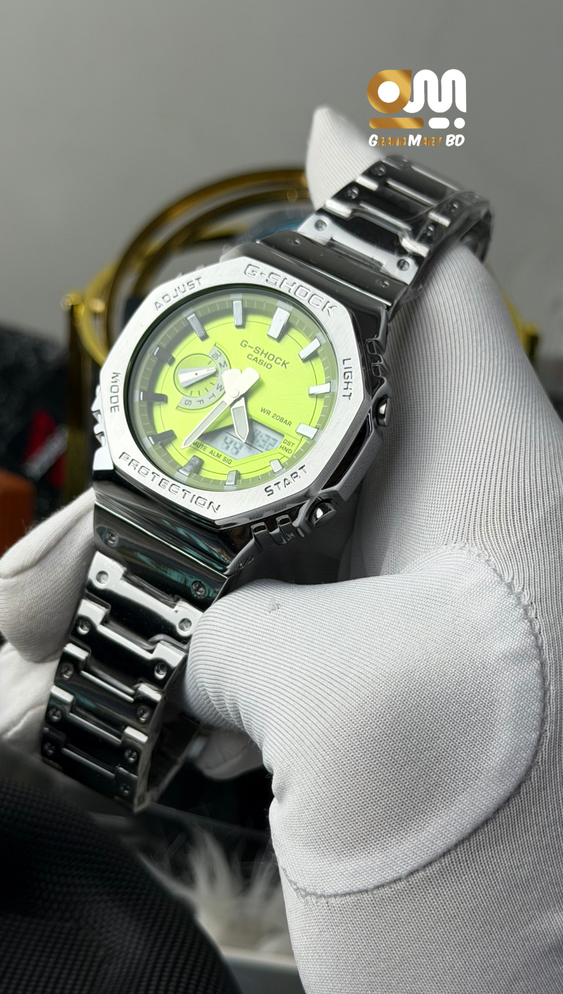 G-Shock GM-2110D-4A watch || Green Dial_img_0