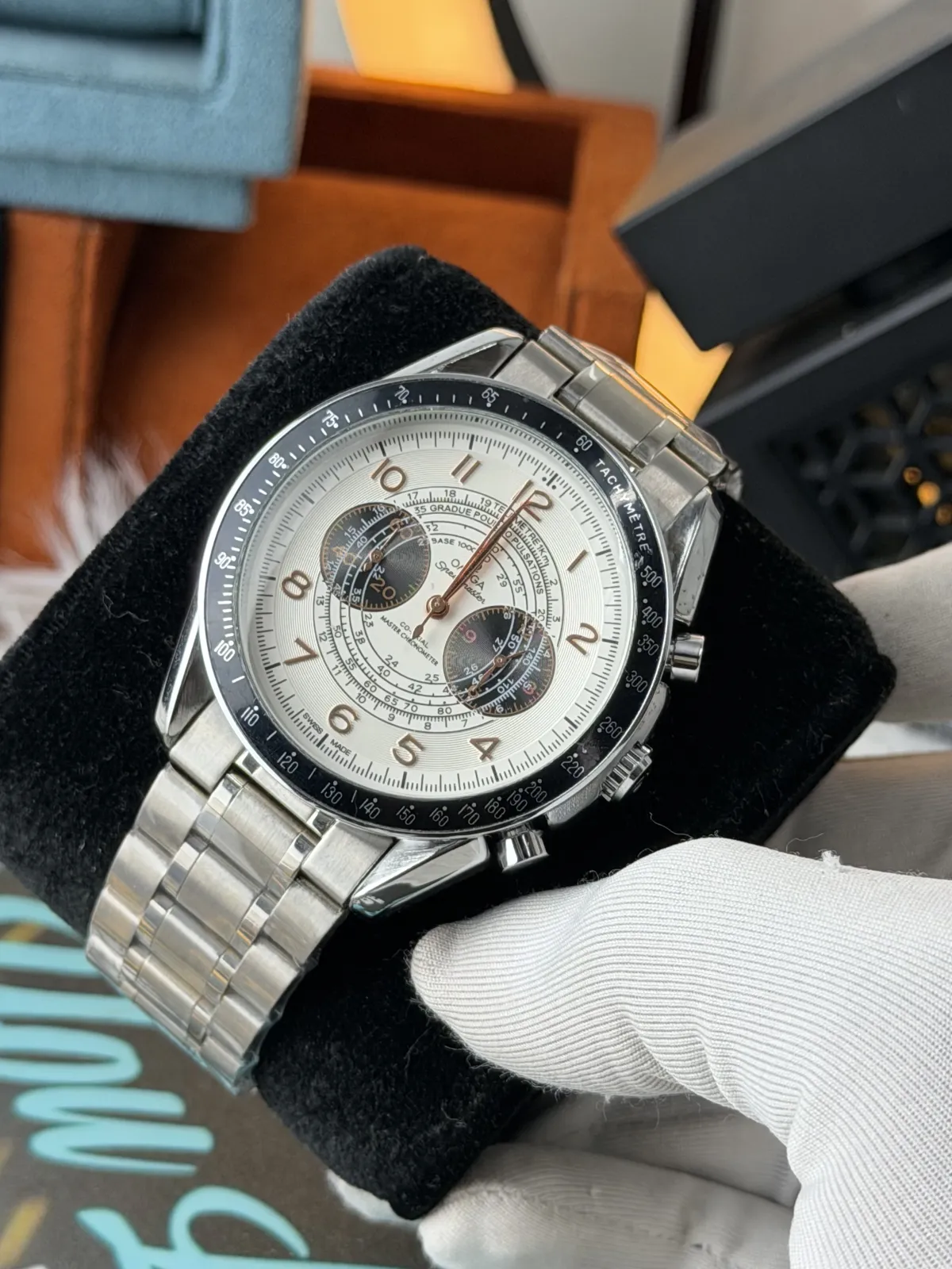 Omega Chronoscope || White Dial
