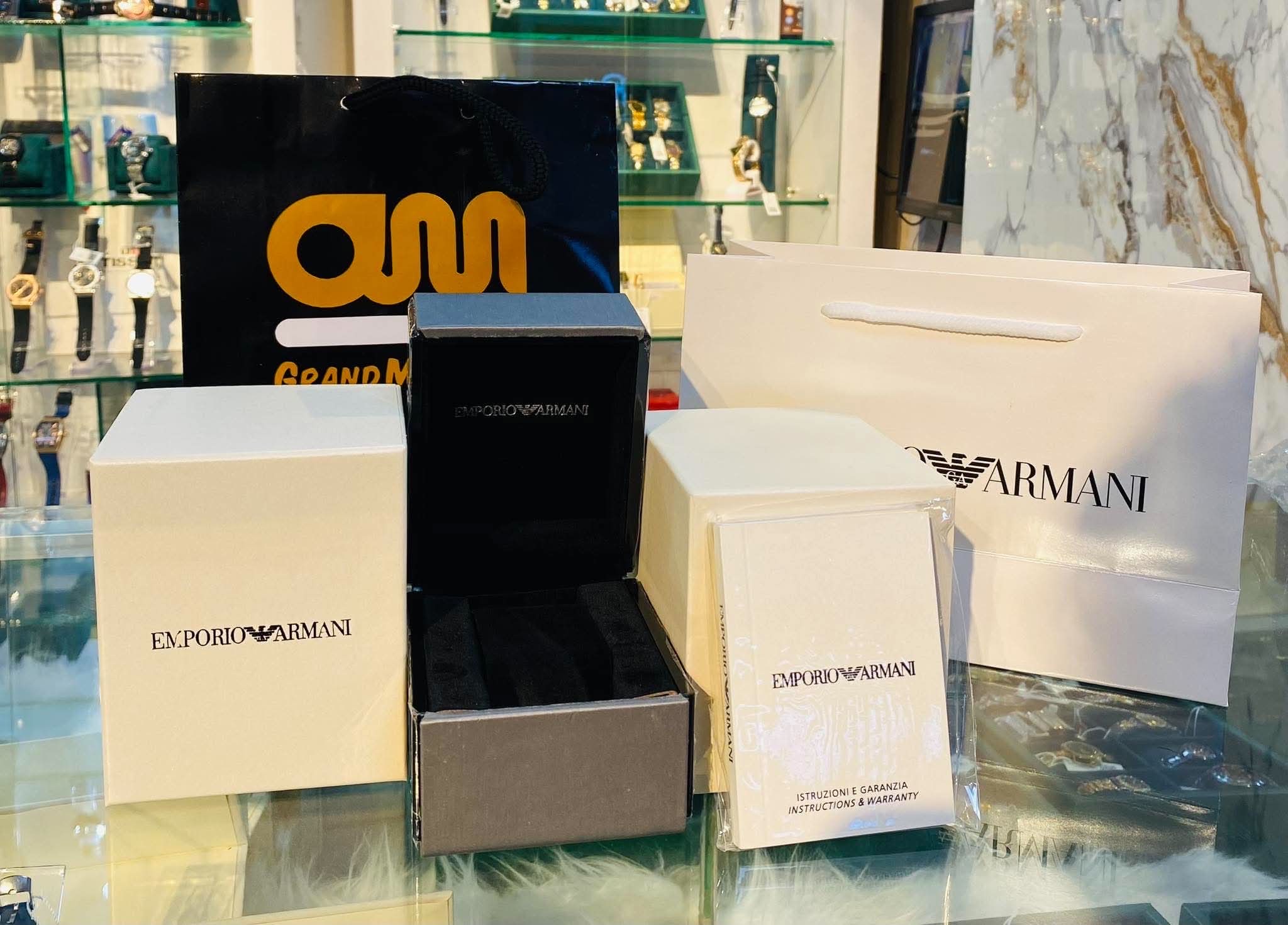 Emporio Armani Ceramica Chronograph || Black_img_4